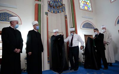 Obraćanja banjalučkog muftije na svečanosti inauguracije u Ferhadiji džamiji i svečanog prijema za zvanice