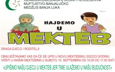 Upis u mekteb