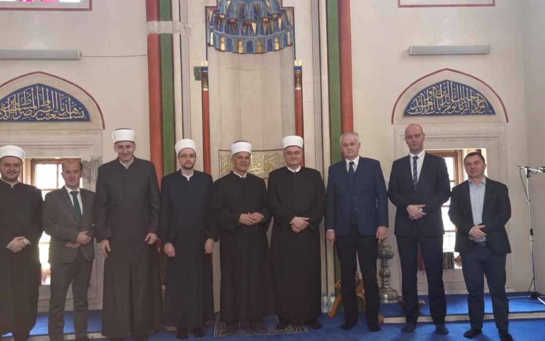 “Delegacija Mešihata Islamske zajednice u Hrvatskoj posjetila Muftijstvo banjalučko”