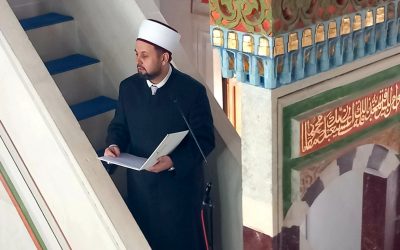 “Mr. Blitović održao hutbu u Ferhat-pašinoj džamiji”