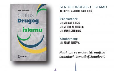 Obilježavanje 83. godišnjice Banjalučke rezolucije: Promocija knjige “Status drugog u Islamu” autora mr. Asmir-ef. Salihovića 12 novembra