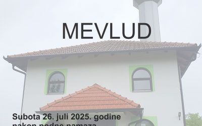 NAJAVA: Tradicionalni mevlud u Mehovcima