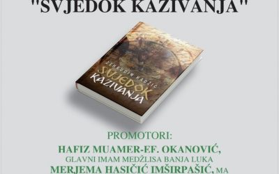 NAJAVA: Promocija knjige Svjedok kazivanja