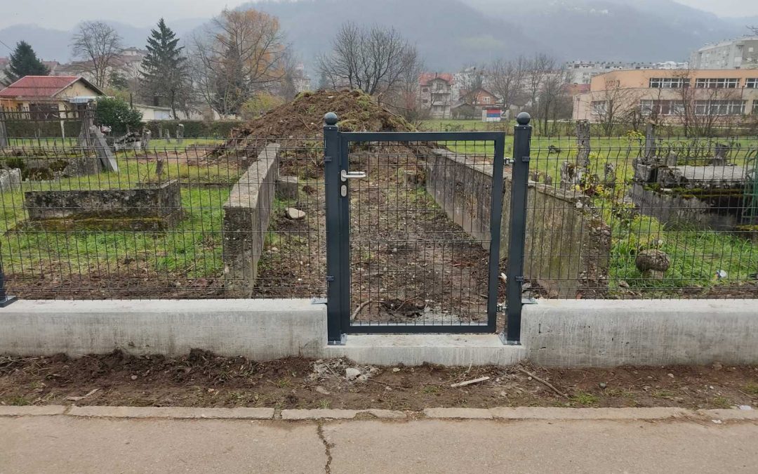 Rekonstrukcija ograde na mezarju ” Kul mahala”