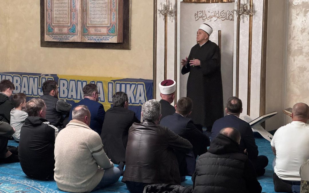 Posjeta muftije Edhem-ef. Čamdžića