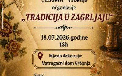 NAJAVA: KUD ESSMA organizuje program “Tradicija u zagrljaju”