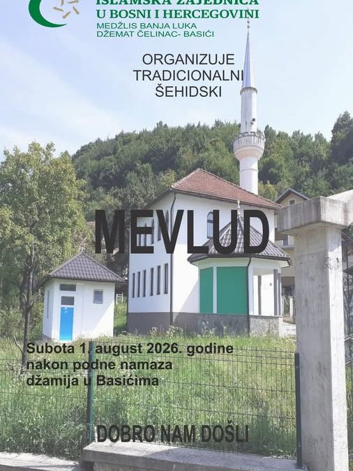 Tradicionalni šehidski mevlud u Basićima